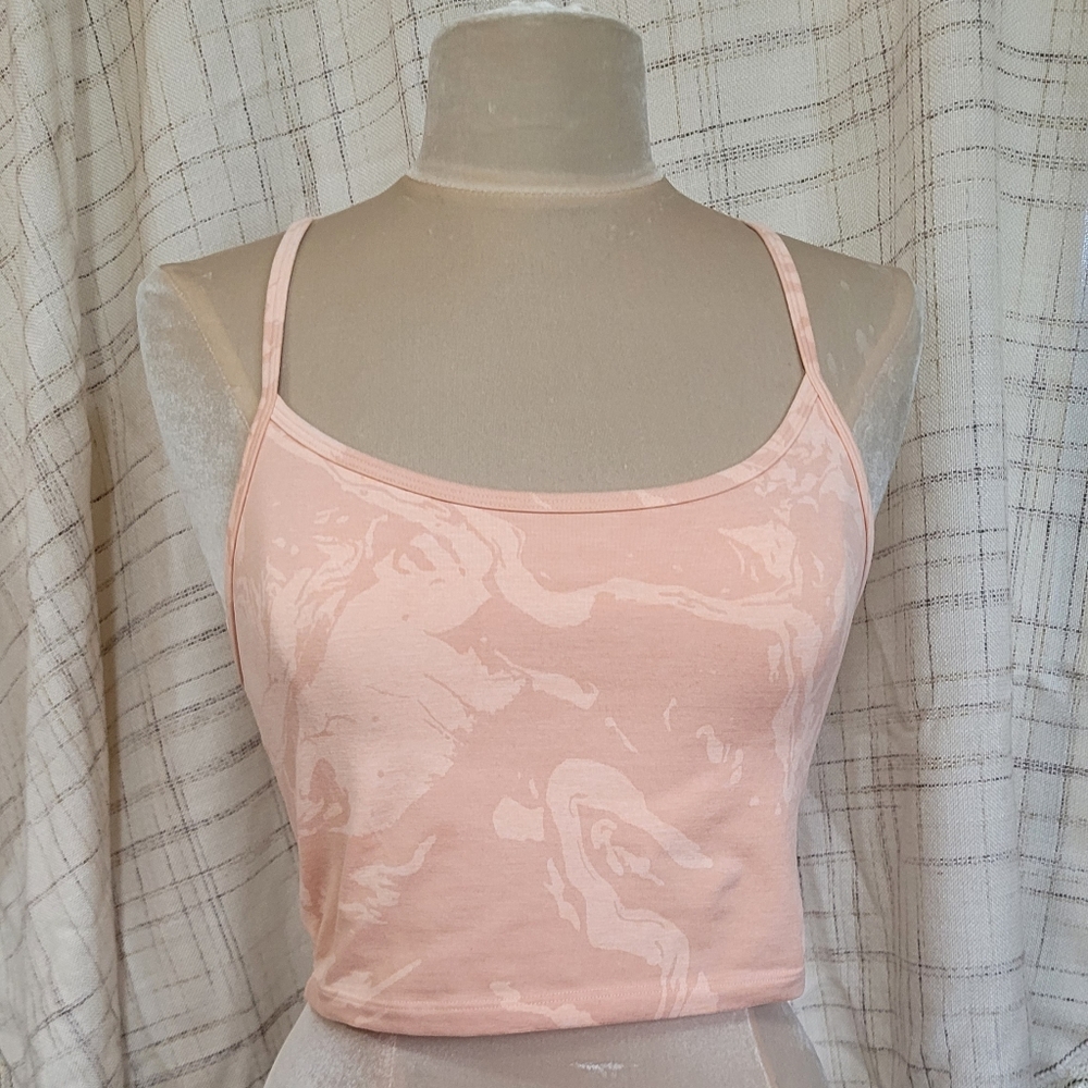 LOT OF 2 Aerie Sports Bra Size Medium Pink/Purple Racer Back